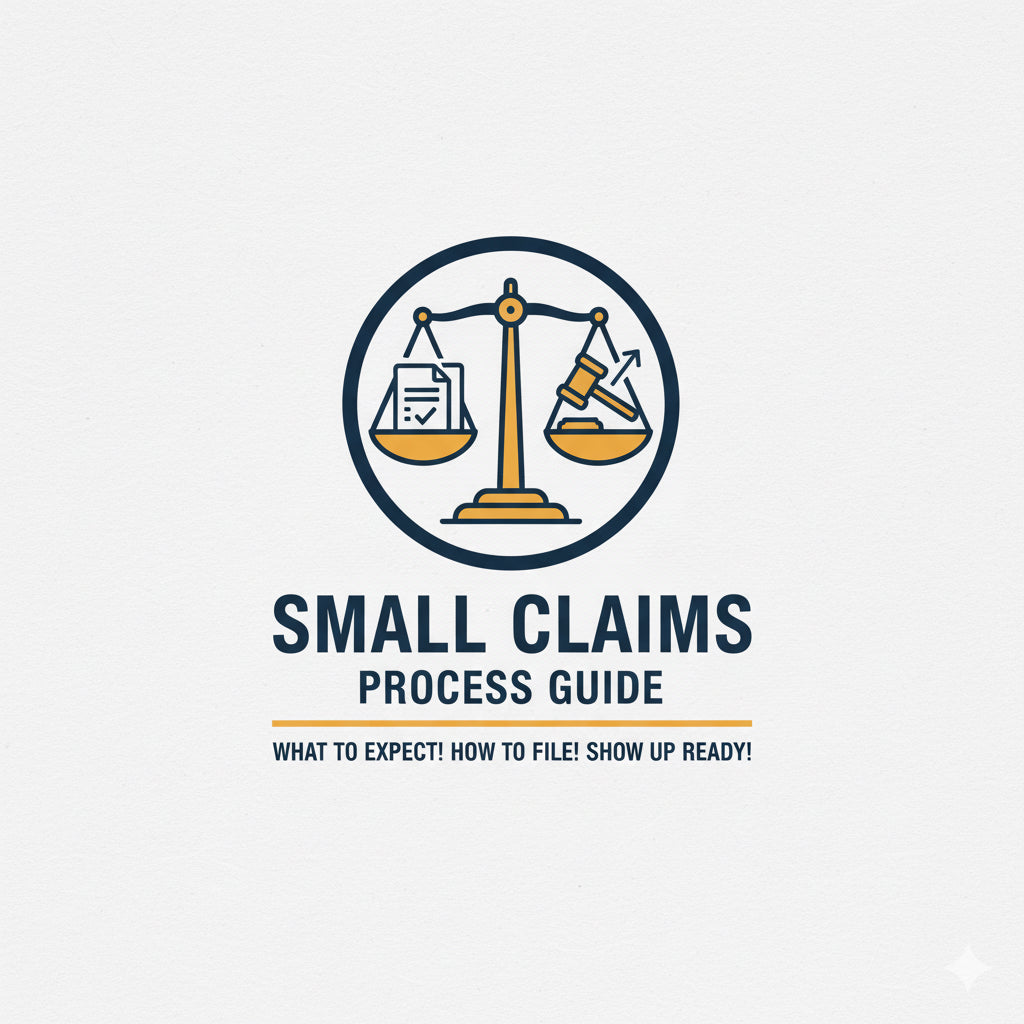 Small Claims Court Packet Building Guidance