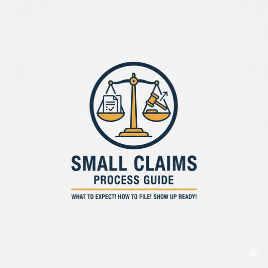 Small Claims Court Packet Building Guidance
